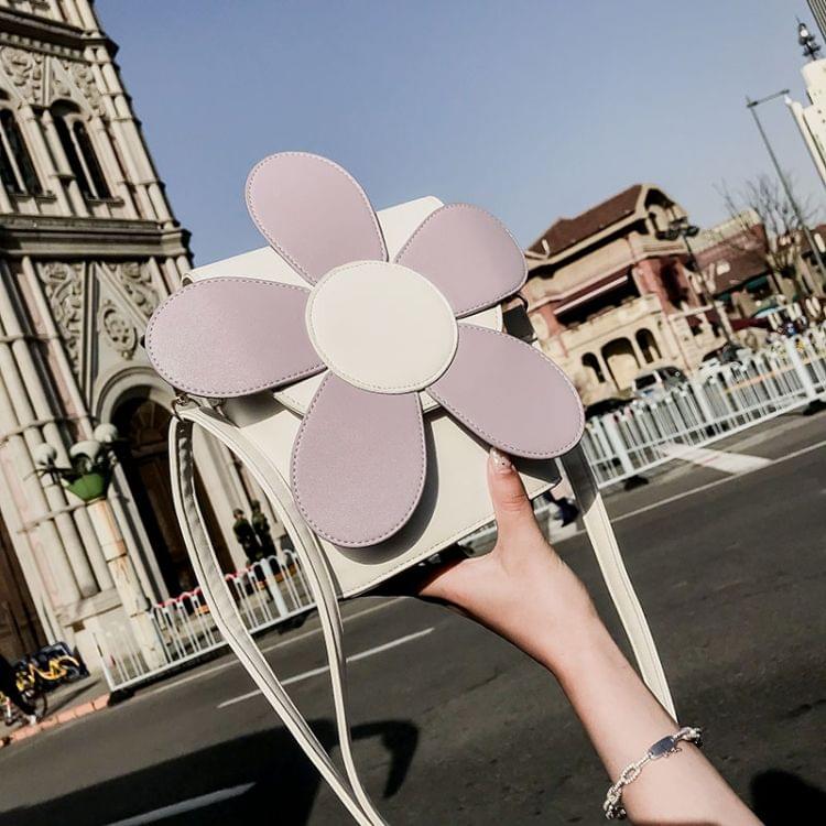 Flower Pattern Small Square Casual Shoulder Bag Ladies Handbag
