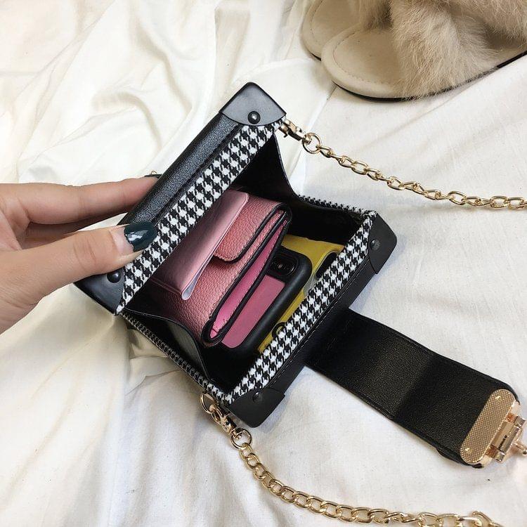 Casual Wool Shoulder Bag Ladies Handbag Messenger Bag (Green)