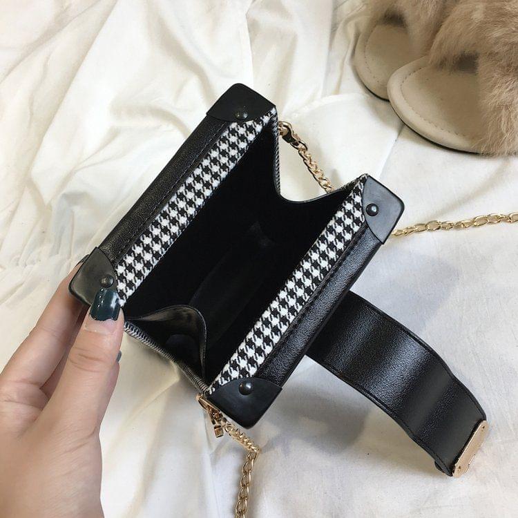 Casual Wool Shoulder Bag Ladies Handbag Messenger Bag (Green)