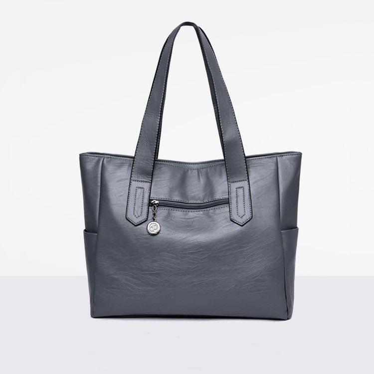 Leisure Fashion Shoulder Bag Handbag, with Wallet (Grey)