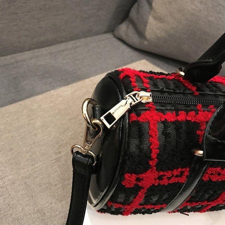 Casual PU Shoulder Bag Ladies Handbag Messenger Bag (White)