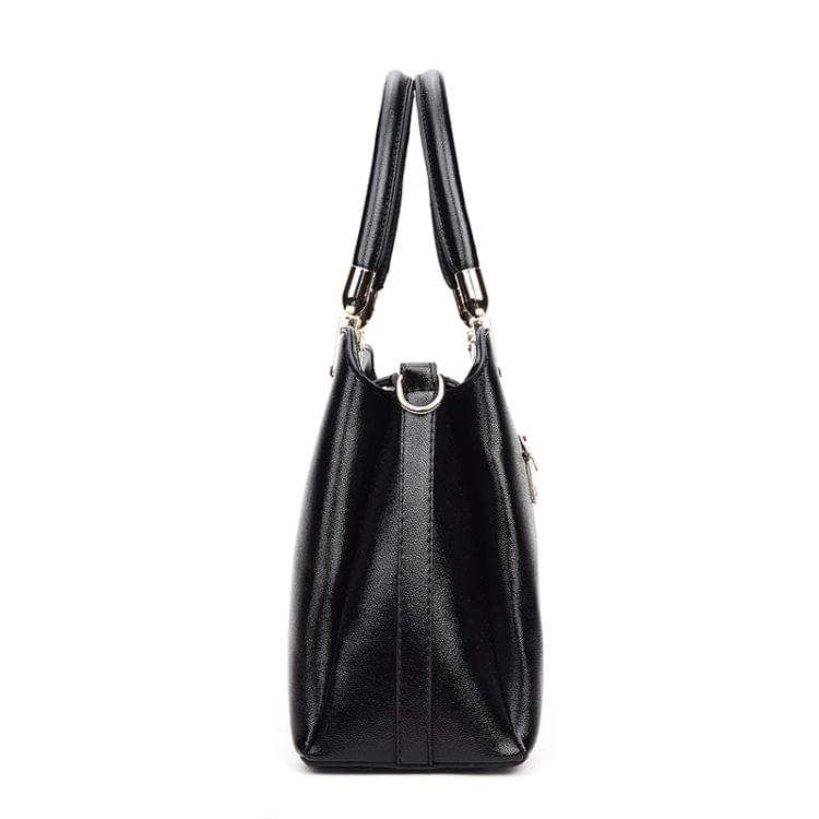 Casual PU Shoulder Bag Ladies Handbag Messenger Bag (Pink)