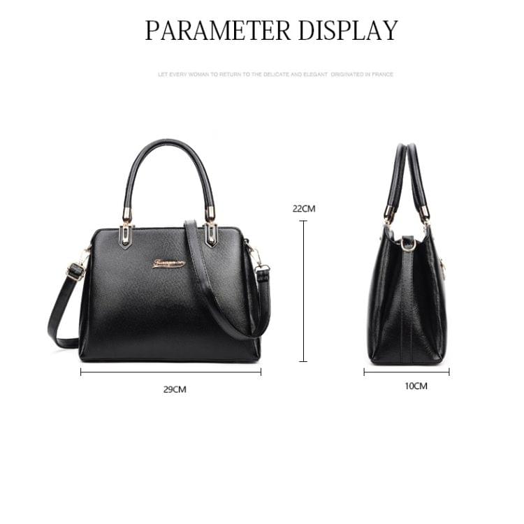 Casual PU Shoulder Bag Ladies Handbag Messenger Bag (Pink)