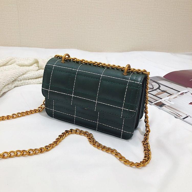 Casual PU Shoulder Bag Ladies Handbag Messenger Bag (Green)