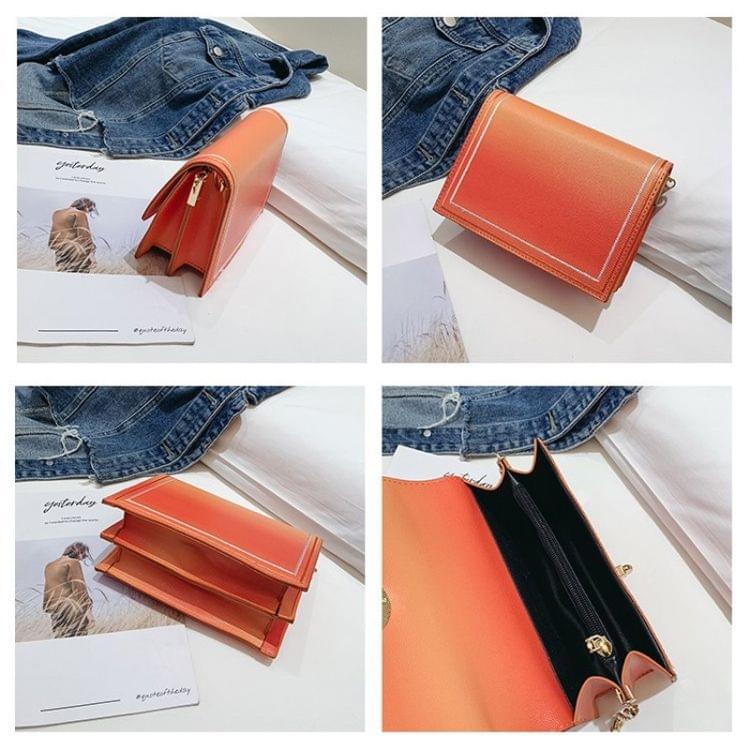 PU Leather Single Shoulder Bag Ladies Handbag Messenger Bag (Pink)