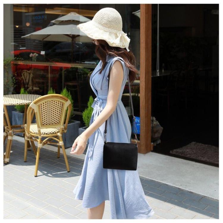 4 in 1 Casual PU Shoulder Bag Ladies Handbag Messenger Bag (Pink)