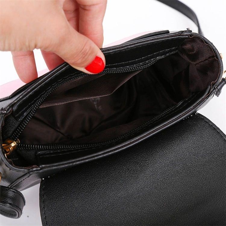 Leisure Fashion PU Leather Slant Shoulder Bag (Grey)