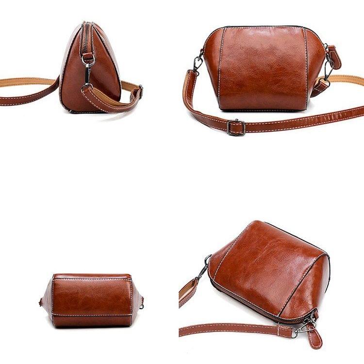 Leisure Fashion PU Leather Slant Shoulder Bag (Green)