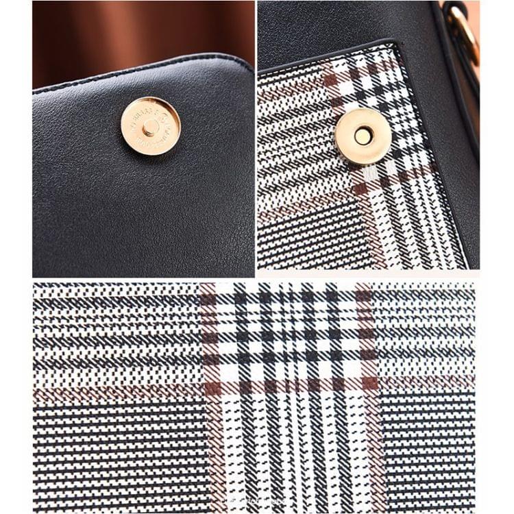 Leisure Fashion PU Slant Shoulder Bag Handbag(Green)