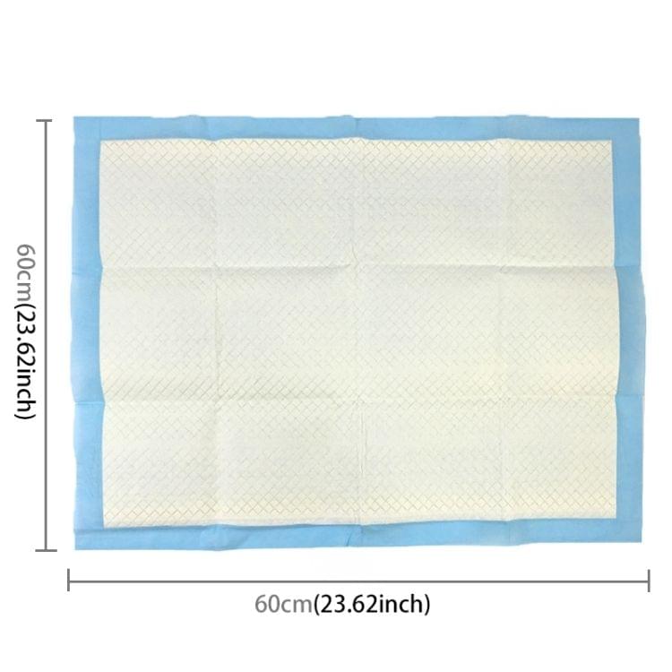 40 PCS Super Absorbent Pet Deodorant Antibacterial Nappy Urine Pad Diapers, L, Size: 60.0 x 60.0cm