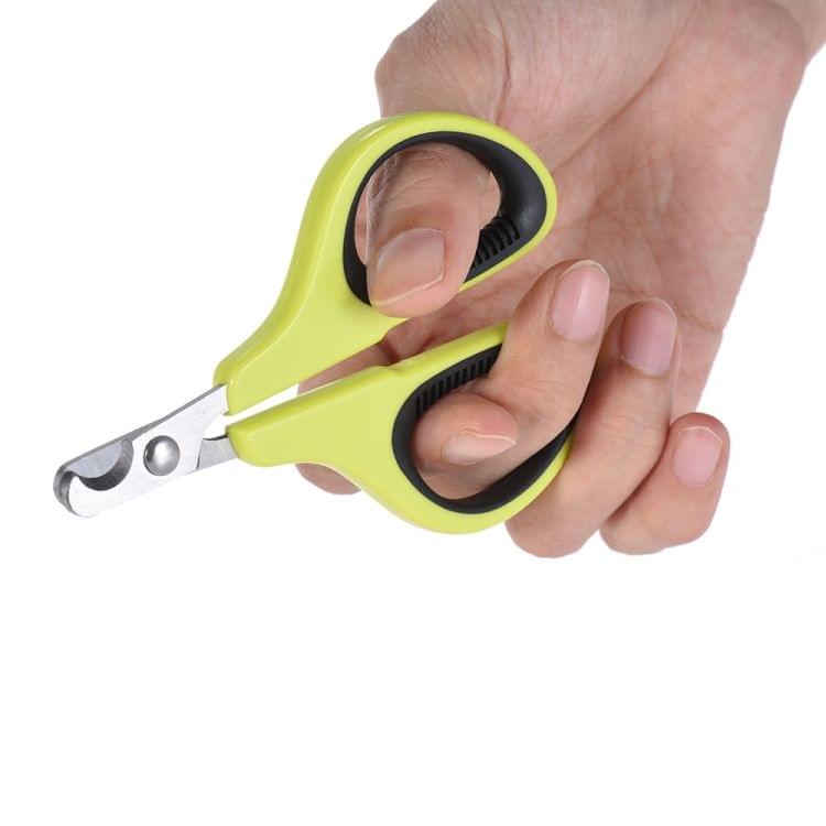 2 PCS Pet Nail Clippers Cat Nail Scissors Cutter Trimmer(Green)