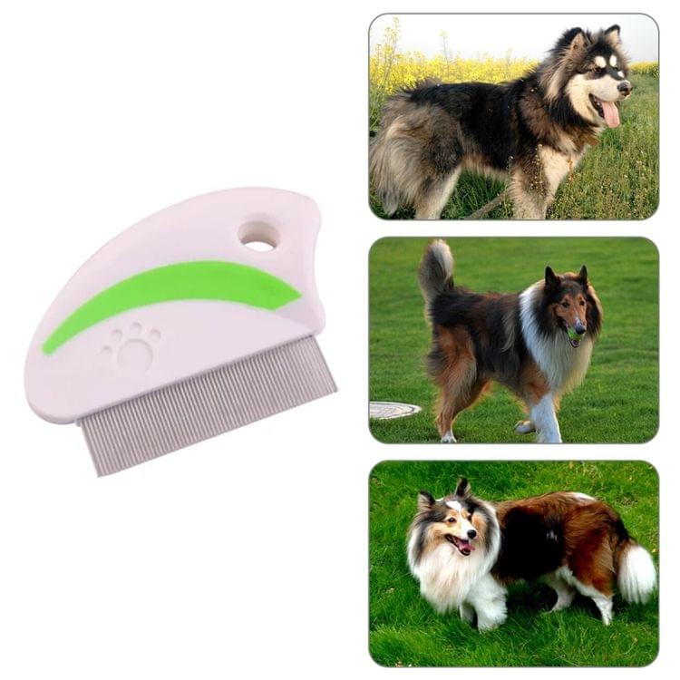 5 PCS Stainless Steel Needle Combs Pet Fleas Removal Beauty Supplies, Random Color Delivery