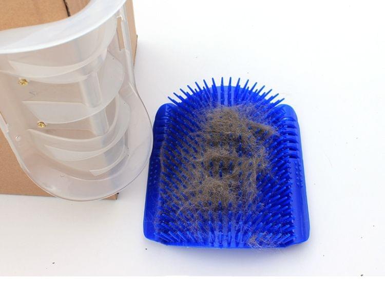 Pet Dogs Cat Self Groomer Hair Removal Comb  Brush Hair Shedding Trimming Massage Device, Color:Black