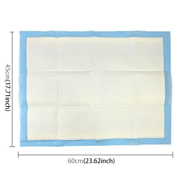 50 PCS Super Absorbent Pet Deodorant Antibacterial Nappy Urine Pad Diapers, M, Size: 45.0 x 60.0cm