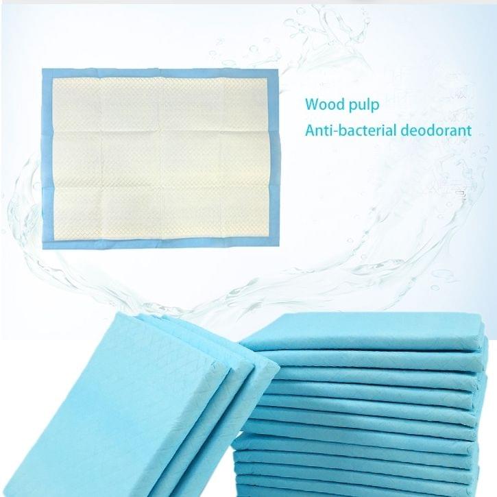 50 PCS Super Absorbent Pet Deodorant Antibacterial Nappy Urine Pad Diapers, M, Size: 45.0 x 60.0cm