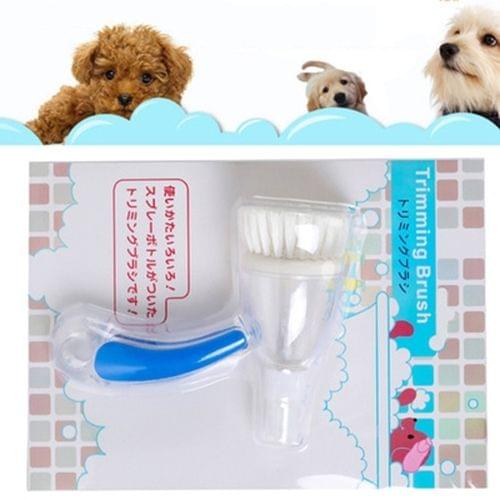 Pet Bath Cleaning Brushes with Shampoo Container, Random Color Delivery