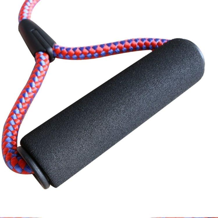 Pet Dog Nylon 3 in 1 Traction Rope Pet Walking Leads With Handle, Length: 124cm(Magenta)