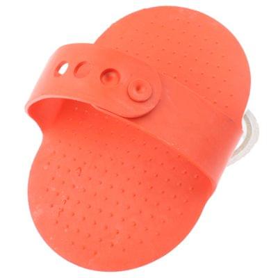 TPU Handheld Pet a Bath Massage Brush(Red)