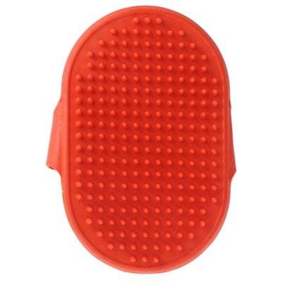 TPU Handheld Pet a Bath Massage Brush(Red)