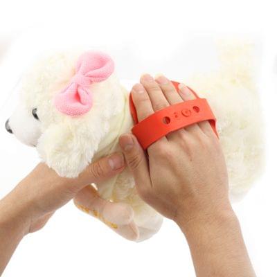 TPU Handheld Pet a Bath Massage Brush(Red)