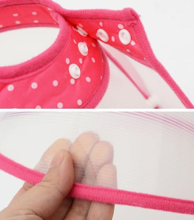 Elizabeth Pet Collar Headgear Ruff Funnel Cover Anti Bite Lick Safety Practical Neck Protective, Size: XL, Suitable for Neck 30-39cm(Pink)