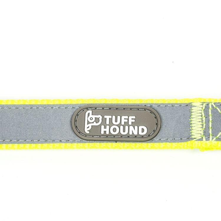 1427 Nylon + Submersible + Reflector Bar Adjustable Dog Collar, Adjustable Range: 2.5x(50-66)cm,Size:L(Green)