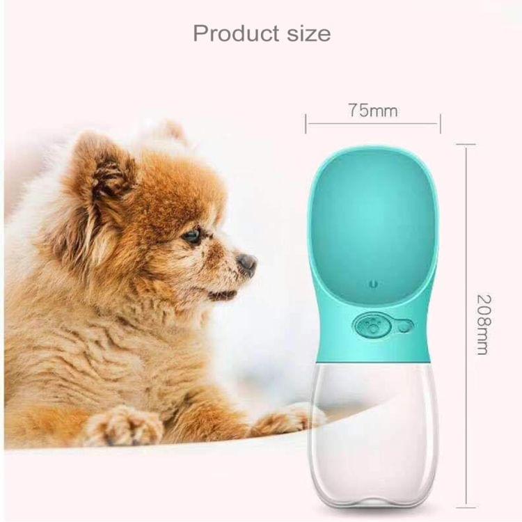 Outdoor Travel Portable Pet Drinking Water Cup Water Feeder, Capacity: 350ml (Blue)