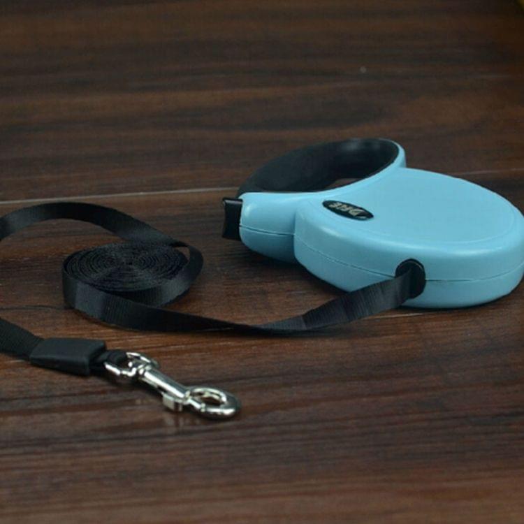 Pet Five Piece Set 3m Retractable Traction Rope + Combs + Detangling Comb + Gilling + Nail Clippers
