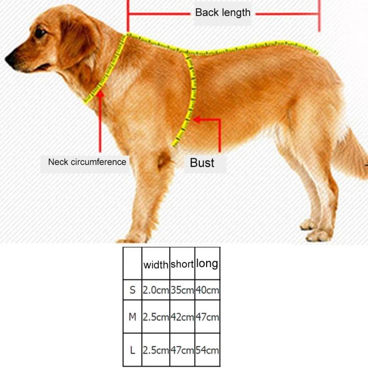 Pet Dogs Polyester Reflective Breathable Pets Collar Traction Lead Leash, Size: L, 2.5*47*54cm (Green)
