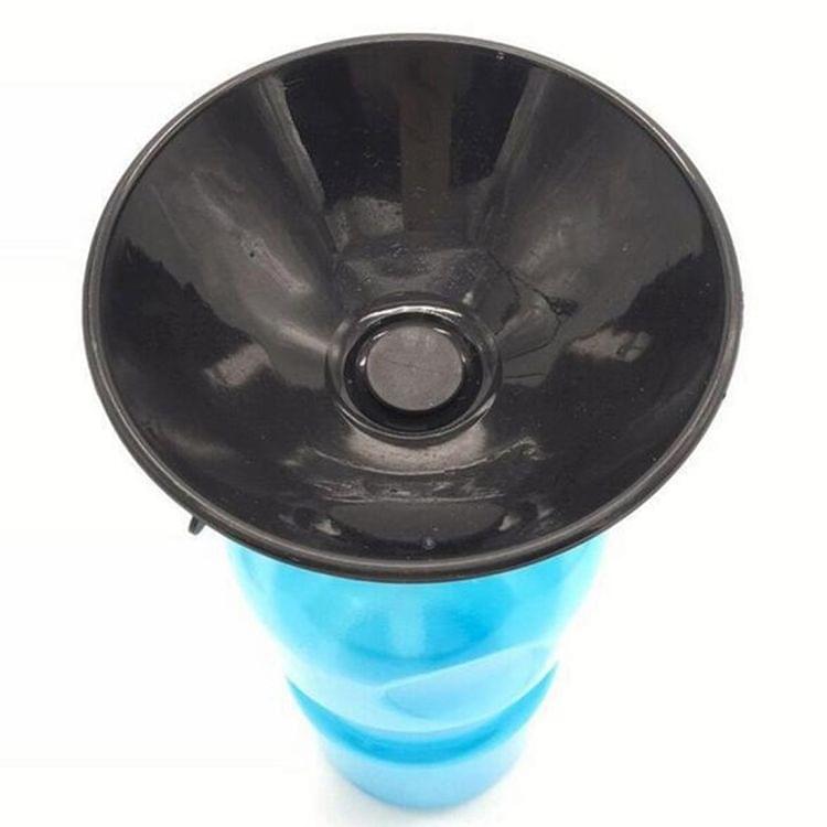 Outdoor Portable Auto Pet Drinking Water Cup Water Feeder (Brown)