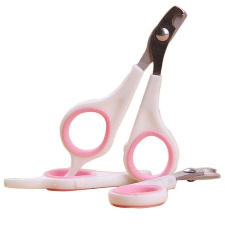 Pet Animal Dog Cats Bird Toe Claw Stainless Steel Grooming Nail Clippers Scissors Trimm(Random Color Delivery)