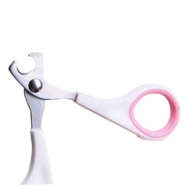 Pet Animal Dog Cats Bird Toe Claw Stainless Steel Grooming Nail Clippers Scissors Trimm(Random Color Delivery)