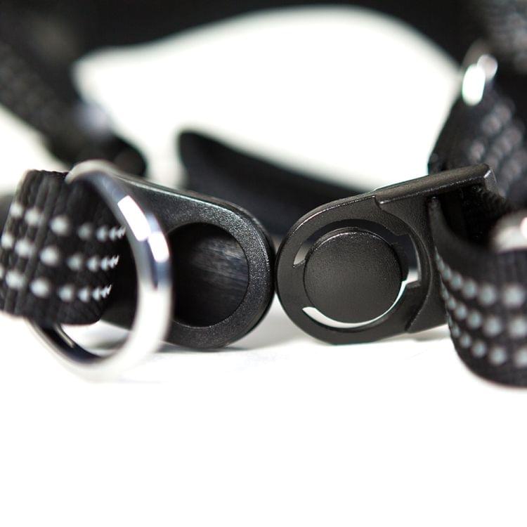 Tuffhound 1619 Adjustable Dog Harness Lead Leash Collar Belt,Size:S, 1.5x(40-56)cm (Blue)