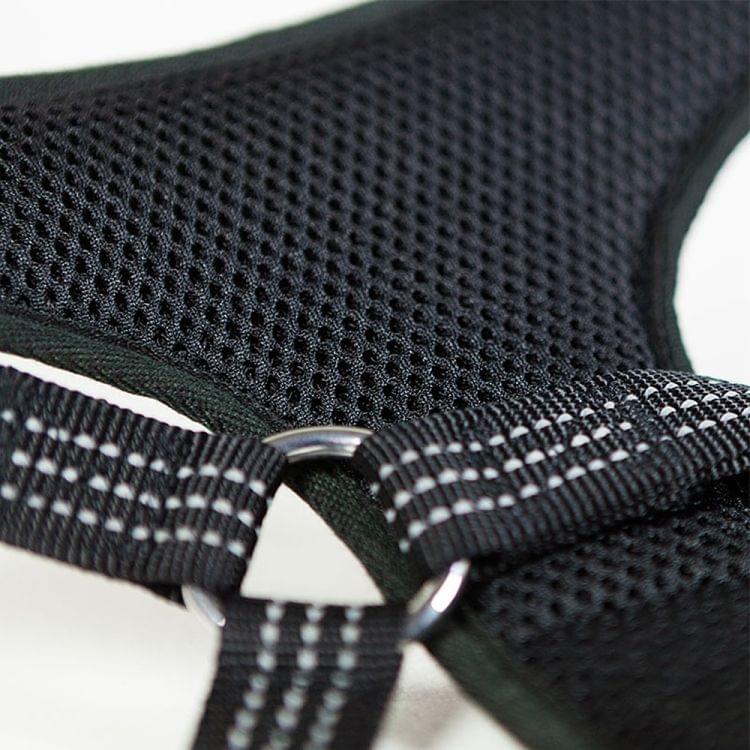 Tuffhound 1619 Adjustable Dog Harness Lead Leash Collar Belt,Size:S, 1.5x(40-56)cm (Blue)