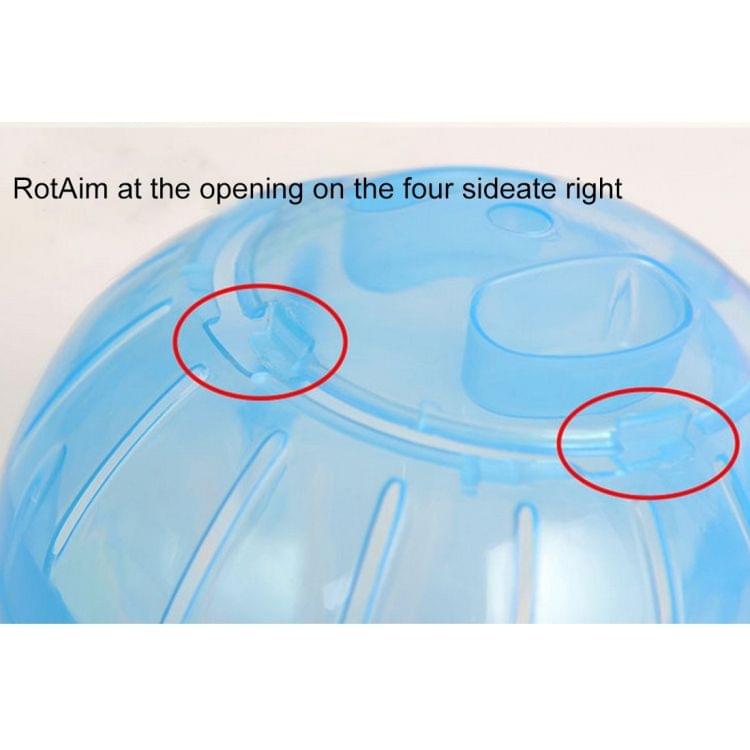 Pet Small Toy Hamster Running Ball, Random Color Delivery, Size: Diameter: 12cm