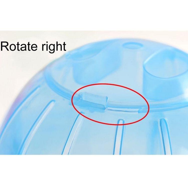 Pet Small Toy Hamster Running Ball, Random Color Delivery, Size: Diameter: 12cm