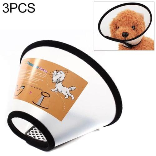 3 PCS Pet Protective Collar Cat Dogs Neck Surgery Wound Healing Health Medical Circle, Size:17-25cm