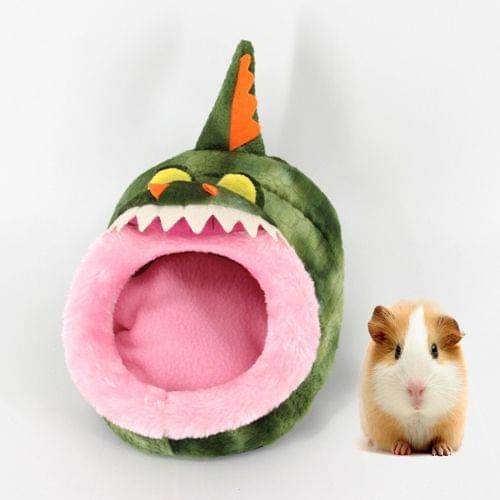 Lovely Mini Crocodiles Shape Guinea Pig Pet Beds, Comfortable Spider Hamster Cotton Pet House, Size: S, 19*17*13 cm, Random Color and Style Delivery