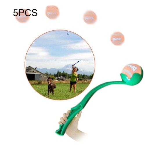 Pet Pick Up Training Ball Throwing Toys with Ball for Dogs / Cats, Random Color Delivery