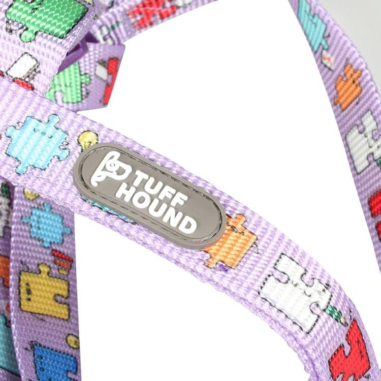 Tuffhound 1634 Adjustable Dog Harness Lead Leash Collar Belt,Size:L, 2.5x(45-70)x(50-85)cm (Purple)