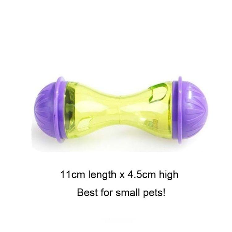 Interactive Cat Toy IQ Treat Ball Smarter Pet Toys Fun Tumbler Leaking Food Balls(Red)