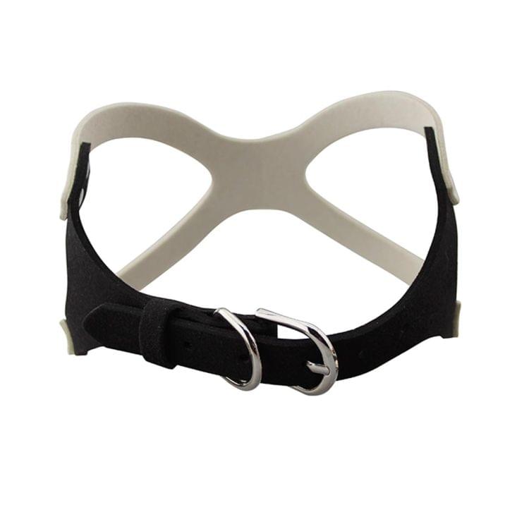Microfiber Glasses Style Breathable Dog Chest  Strap, Size: M(Black)