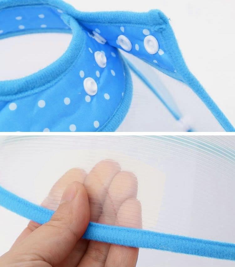 Elizabeth Pet Collar Headgear Ruff Funnel Cover Anti Bite Lick Safety Practical Neck Protective, Size: XL, Suitable for Neck 30-39cm(Blue)
