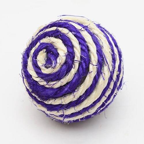 Funny Toys Natural Sisal Ball Interesting Cat Toys, Random Color Delivery