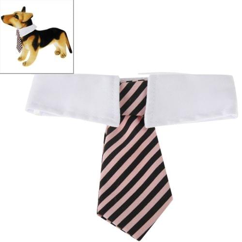 Pet Dog Bow with Hook Loop Sticky(Pink)