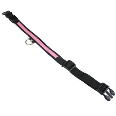 Adjustable 3-Mode LED Flashing Dog Collar, Size: S (Random Color Delivery)