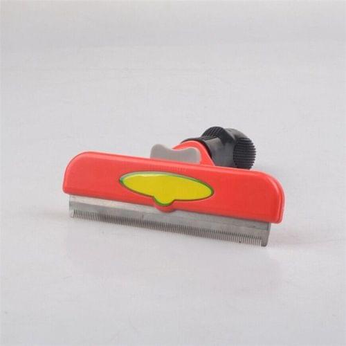 Large Medium and Small Dog Cat General Pet Hair Removal Comb, Size:Long hair(Red XL)