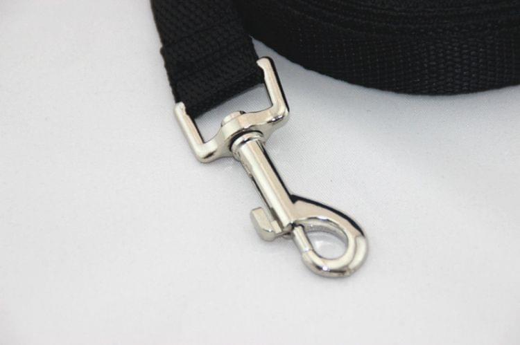 Outdoor Safety Training Dog Chain Pet Collar Dog Leash, Size:3mx2.5cm(Black)
