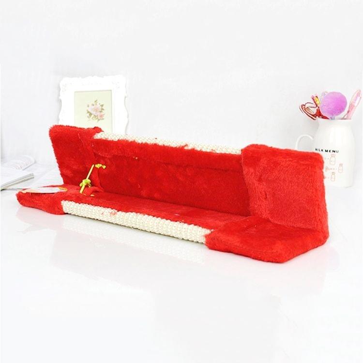 Cat Toy Furniture Protection Climbing Frame Sisal Hemp Hangable Scratch Board, Size: 49 x 23 x 2cm Random Color Delivery