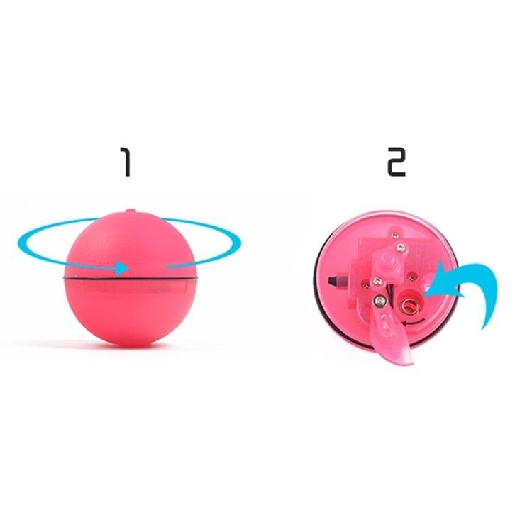 Cat Toy Rolling Laser Ball, Ball Diameter: 6.4cm, Random Color Delivery